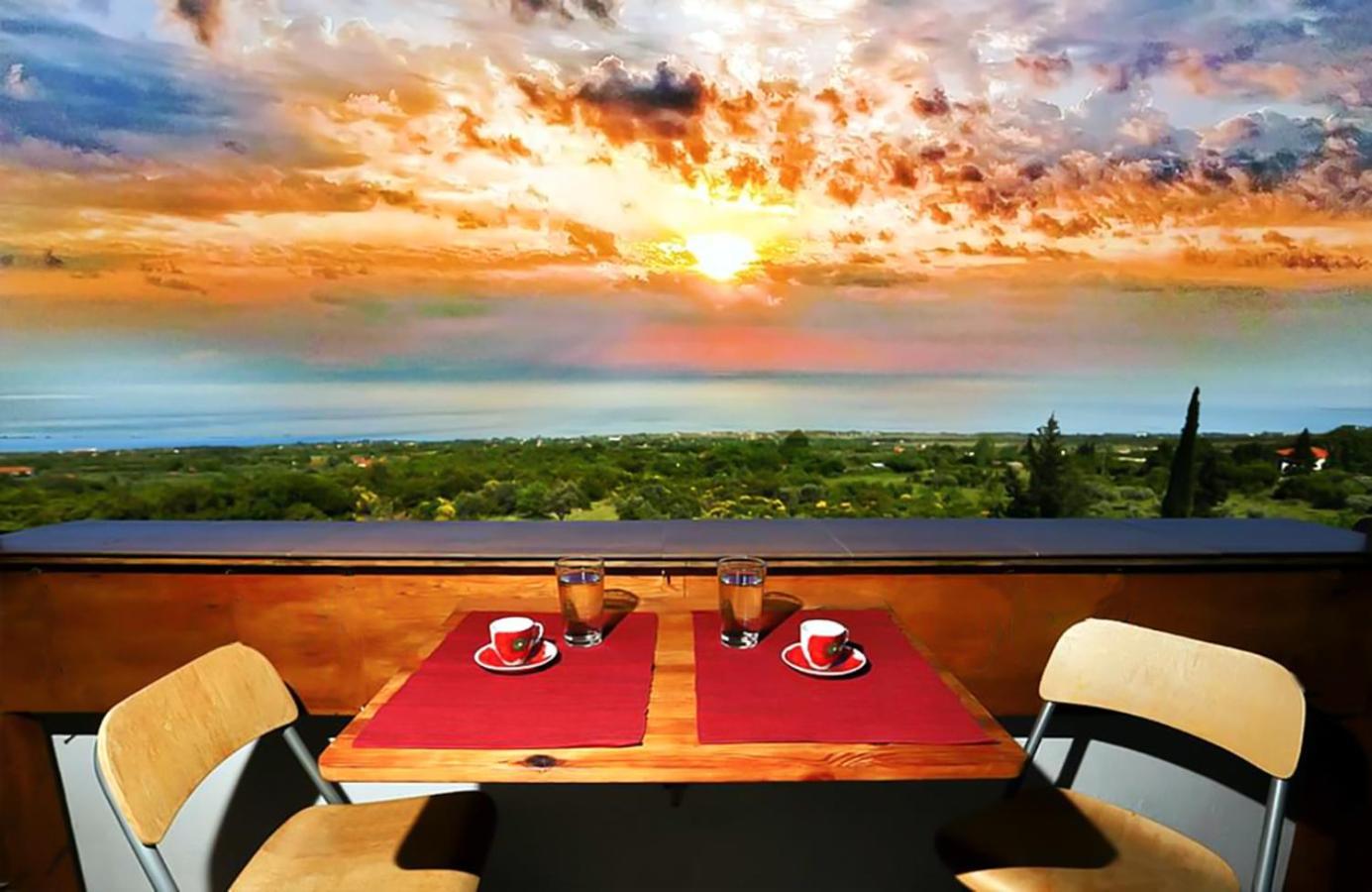Апартаменты Panoramaloft - Quality, View, Sea & Mountain Литохоро Экстерьер фото